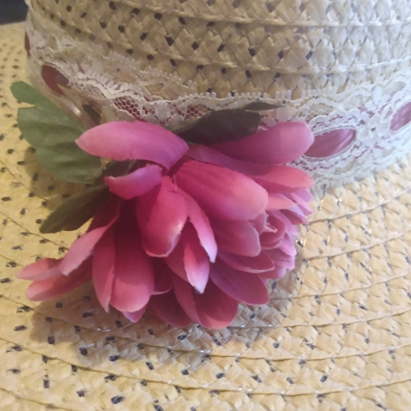 Max Grey Straw Summer Hat - Picture 7 of 10